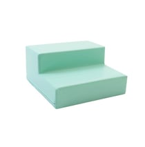 Mini marches en mousse vert menthe