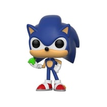 Sonic The Hedgehog - Figurine POP! Sonic (Emerald) 9 cm