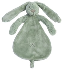 Doudou Lapin Richie vert 25 cm