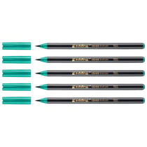 Lot de 5 feutres de calligraphie pointe pinceau 1-3 mm - EDDING - Vert