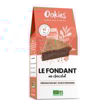 Préparation gâteaux bio - Fondant au chocolat - Ookies