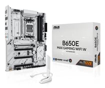 Carte mère Asus B650E MAX GAMING WIFI W - AMD B650 - Blanc - 30,5 x 24,4 cm