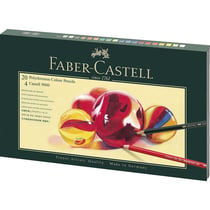 24 crayons de couleur Mixed Media Polychromos crayons graphite Castell 9000