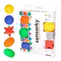 Balles sensorielles Montessori – Coffret de 5 dès la naissance