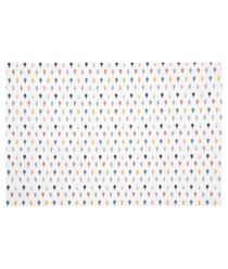 Tissu coton cornets de glace de 140 cm de largeur cornetblanc vendu par 50 cm