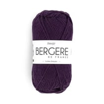 Pelote de laine - Violet - 50% Laine mérinos 50% acrylique - Bergère de France - Image