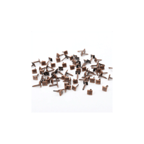 40 Attaches parisiennes carrés bronze