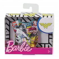 Mattel - fxj95 - barbie debardeur wonder woman - top dc - tenue - habit - accessoire poupee