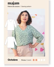 Patron couture Blouse - Octobre