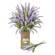 Maquette Green Slide - Bouquet de Fleurs - DIY - Lavande - Vase Osier - GreenSlide