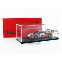 Voiture miniature de collection - LOOKSMART - FERRARI 488 GT3 - Vallelunga 2019 - Échelle 1/43 - Blanc/Rouge/Vert