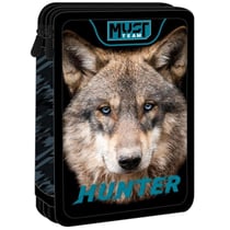 Trousse garnie Must Loup Hunter 21 CM - 2 compartiments