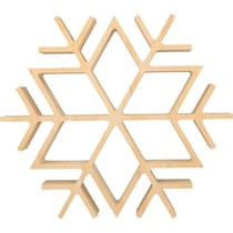 Flocon en bois 30x26 cm - Artemio