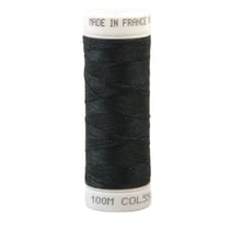Fil à coudre polyester 100m made in France - bleu oseille 554