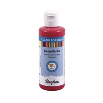 Peinture de bricolage pour enfants, rouge cardinal, flacon 80ml