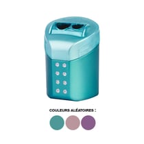 Taille-crayon - 2 trous - Avec réservoir en plastique - Strass - Faber-Castell