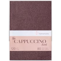 Carnet - Dessin - A5 - 120g - 80 pages - Papier brun - Couverture carton - Hahnemühle