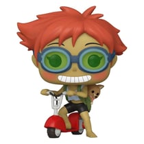 Cowboy Bebop - Figurine POP! Edward on Scooter w/Ein 9 cm - Funko