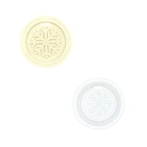 Moule en silicone ø 6,8cm x 1,2cm - Pendentif flocon de neige