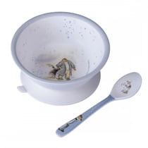 Bol ventouse avec cuillère Ernest et Célestine