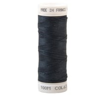 Fil à coudre polyester 100m made in France - bleu ptt 630