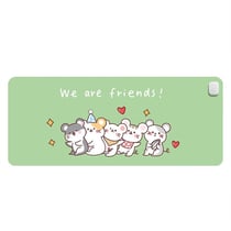 Tapis De Souris Chauffant Étanche Avec Réglage Température Rapide 80x33cm Vert YONIS