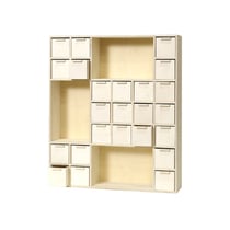 Calendrier de l'Avent 3 niches DIY en BOIS - 40x34x8 cm - Artemio