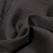 Tissu Viscose légère uni Noir