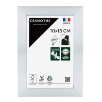 Cadre photo Precious acier 10x15 cm