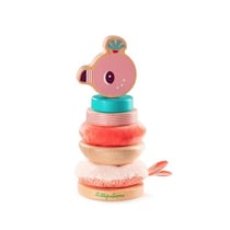 Anais Pyramide Bois et tissu a empiler