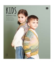 Livre Kids Handknitting N°13 - Rico Design : Collection Tricot Moderne pour Enfants