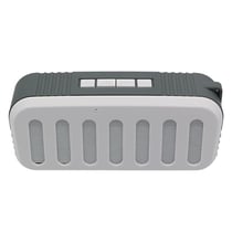 Enceinte Bluetooth Forme Pot D'échappement Voiture TWS Support Carte TF FM AUX USB Blanc YONIS