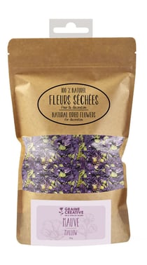 Fleurs séchées Mauve - Deco Bougie Savon