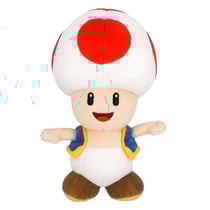 Nintendo Together+ - Peluche Super Mario - Toad rouge 20 cm