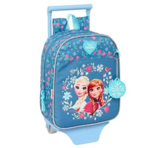 Sac à dos à roulettes maternelle Reine des neiges Sisters 28 CM Trolley haut de gamme