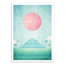 Affiche 50x70 cm - Visit Mexico - Henry Rivers