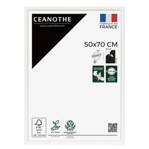 Cadre photo Essentiel exposition blanc 50x70 cm