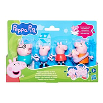 Coffret peppa pig et sa famille de 5 - hasbro