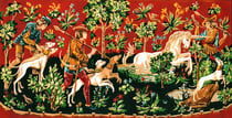Canevas SEG Chasse à La Licorne 65 x 120 cm