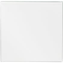 Entoilé, P: 1.6 cm, dim. 30x30 cm, 360 gr, blanc, 1 pièce