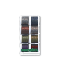 Coffret de Fils à Broder Madeira Metallic "Soft" : Un Éclat Doux d'Exception Multicolore