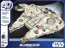 Puzzle 3D 223 pièces - Faucon Millenium Star Wars - 4D Build