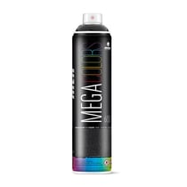 Bombe de peinture mega 600ml - Noir - MTN