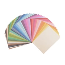 Papier cartonné A4 - 216 g - 60 couleurs assorties - Lisse - Florence - 60 feuilles