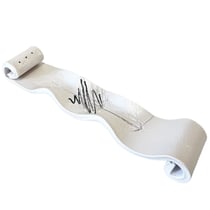 Porte encens artisanal blanc nacré