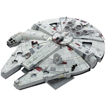 MetalEarth: ICONX - STAR WARS / MILLENNIUM FALCON 14,3x10,6x6,5cm, maquette 3D en métal avec 2,75 feuilles multicolorées, en boîte, 14+