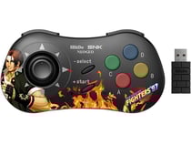 KYO KUSANAGI EDITION : 8BITDO MANETTE BLUETOOTH STYLE SNK NEO GEO - COMPATIBLE PC WINDOWS, ANDROID & NEO GEO MINI