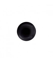 Carte de 5 boutons Polyester à queue Noir 12mm - Union Knopf Noir