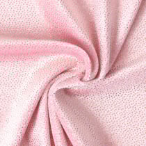 Tissu Velours d'ameublement extensible pailleté Diane uni Rose