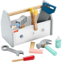 Jouet éducatif Mattel Maître bricoleur - Ensemble d'outils en bois colorés